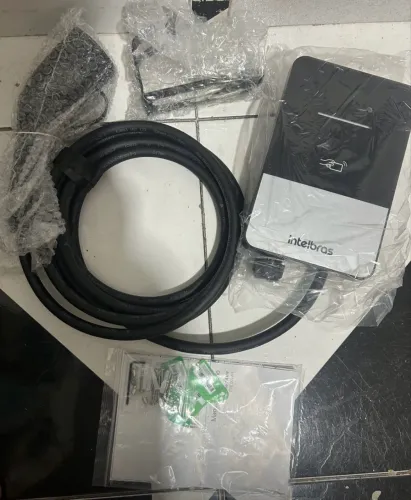 Carregador carro elétrico Intel Bras T2 32a 7kw 220v Wallbox