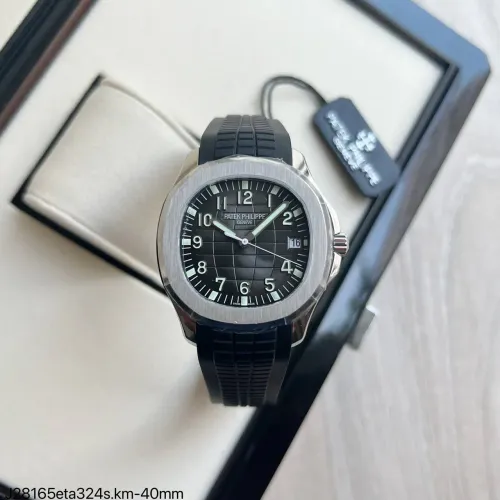 Relógio Patek Philip aquanaut preto granad