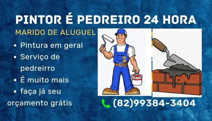 Pintor, Pedreiro da parte baixa