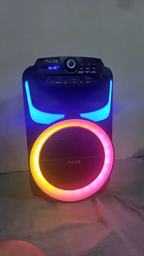 Caixa De Som Pulse Burst SP403 250W - Zera, Pouco Uso