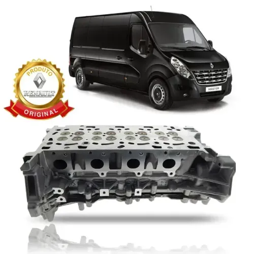 Cabeçote com Válvulas Renault Master 2.3 2014 2015 2016 2017 2018 2019