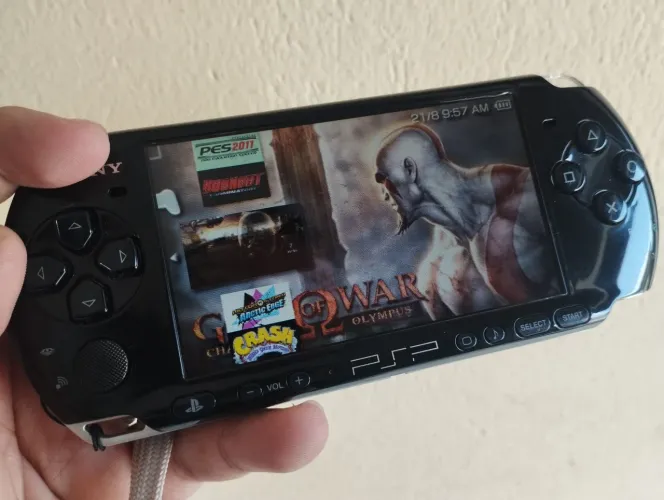 Psp 3001, bem conservado completo