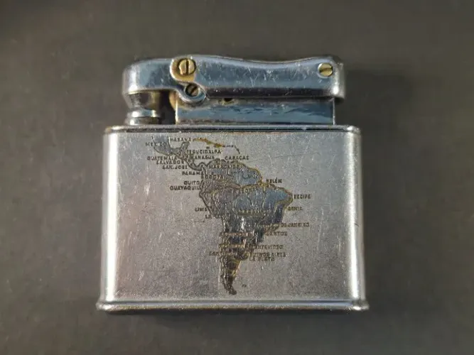 Isqueiro Alemão Ibelo Monopol (West Germany) Modelo América Latina década de 1960