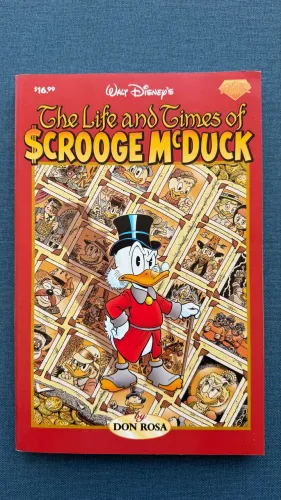 Livro Tio Patinhas - Walt Disney The Life and Times of Scrooge McDuck