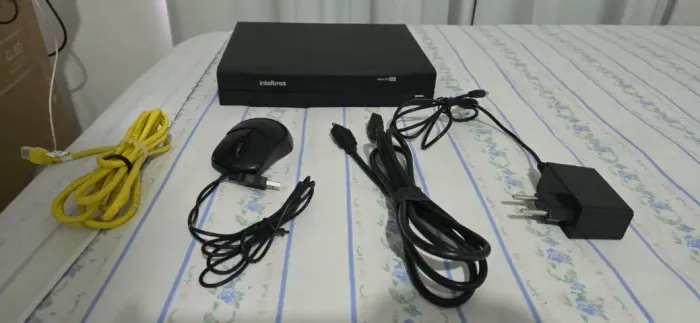 DVR INTELBRAS IMHDX 3108 até 12 Câmeras e -Serie 3000 Codec 265+,NOVA RESOLUCAO 4K