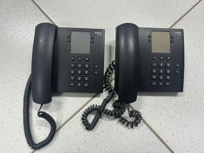 Telefone Analógico Gigaset Da100 - Cor Preto Preto 