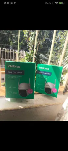 2 câmera de segurança Intelbras
