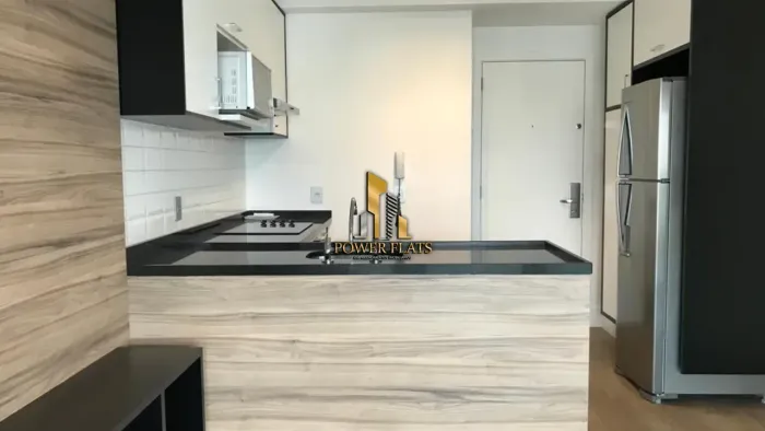 Apartamento mobiliado 2 dormitórios para locação no Brooklin próximo ao Metrô Campo Belo c