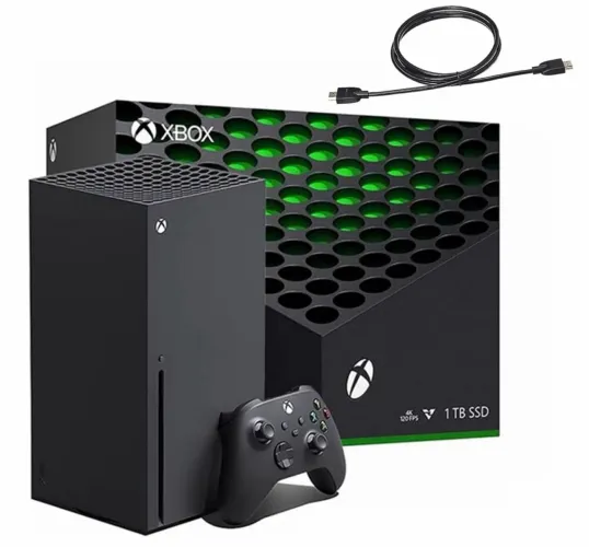 XBox Séries X (01 TB) - menos de 01 ano de Uso -