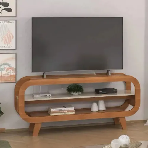 Rack Bancada para TV Theo Artely 1.3M