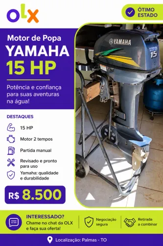 Motor yamaha 15