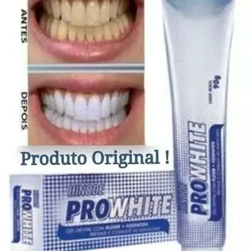 Gel Dental ProWhite combate dentes amarelados