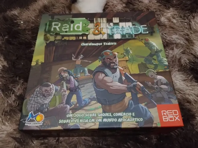 Raid e trade jogo de tabuleiro 
