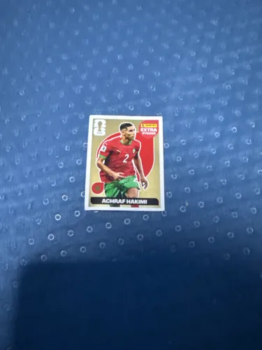 FIGURINHA DOURADA DO HAKIMI