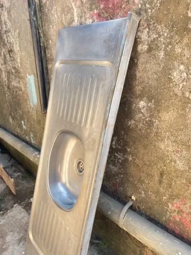 PIA DE INOX 1,50M ? JÁ CHUMBADA! ?
