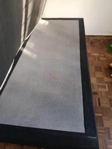 Cama de solteiro com base Baú