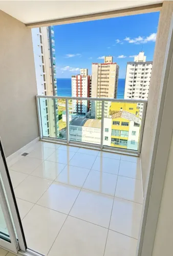 2 quartos, suíte, vista para o mar, lazer completo e potencial investimento! aceita airbnb