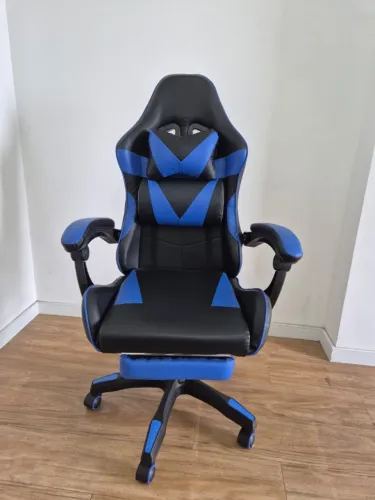 Cadeira Gamer Ergonômica Reclinável Giratória