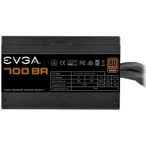 Fonte de computador 700W, 80 Plus Bronze - USADA EM BOM ESTADO 