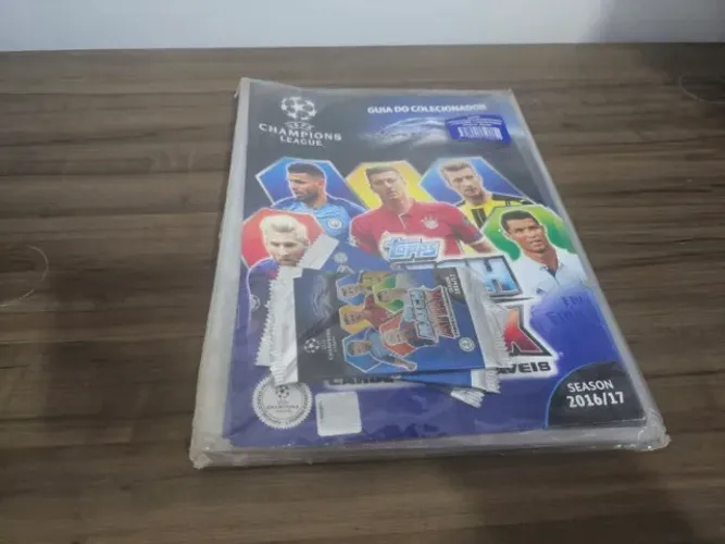 Kit Guia Colecionador Topps Match Attax Champions 2016/17