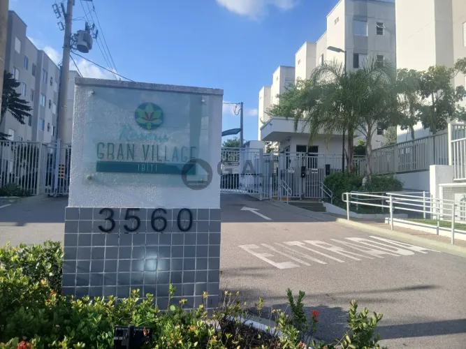 Aluguel de apartamento em Sorocaba-SP, Parque Ibiti Reserva: 2 quartos, sala, banheiro, ga