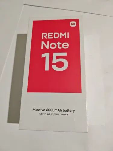 Xiaomi Redmi Note 15 256GB 8GB RAM Lacrado Original Azul