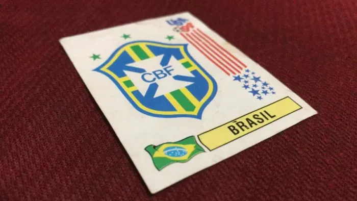Figurinha Escudo Brasil Original Panini Copa de 1994