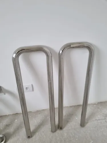 Barras de Apoio Banheiro PCD em Aço Inox