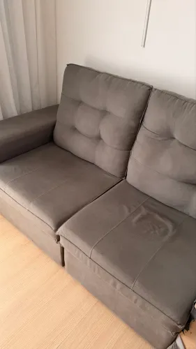 Sofá 2 lugares retrátil