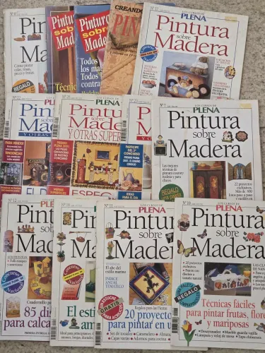 Revista Argentina Pintura em Madeira