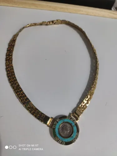 Jóias vintage banhadas a ouro 
