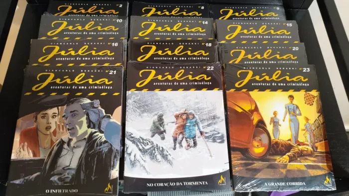 Júlia - Nova Série lacrados - Vol. 2, 8, 9, 10, 14, 15, 16, 18, 20, 21, 22, 23