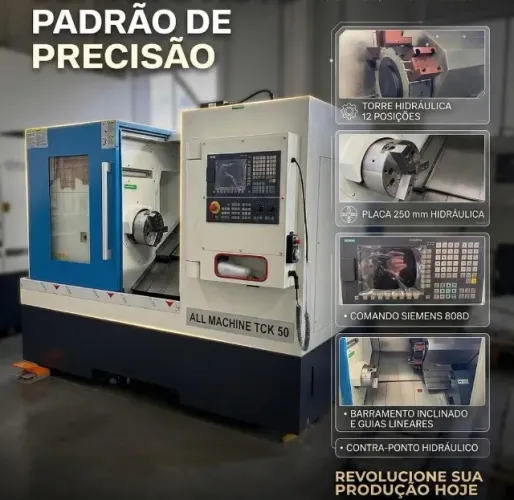 Tornos CNCs Novos!! Oportunidade!!