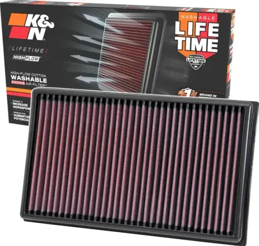 Filtro Ar K&n - Vw Tiguan Golf Jetta Passat Fusca / 2.0 Tsi - 2 semanas de uso