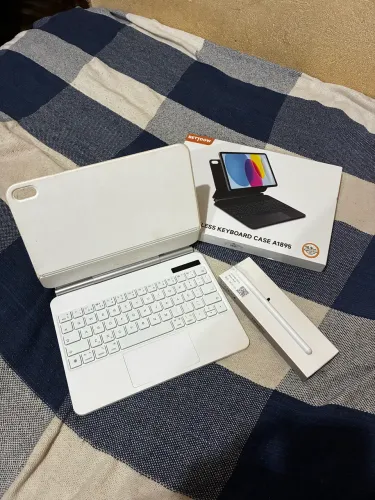 Capa teclado e caneta para iPad 10 ou 11
