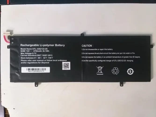 Teclado e Bateria notbook