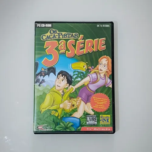 Jogo PC DVD Os caça pistas Nostalgia Vintage 