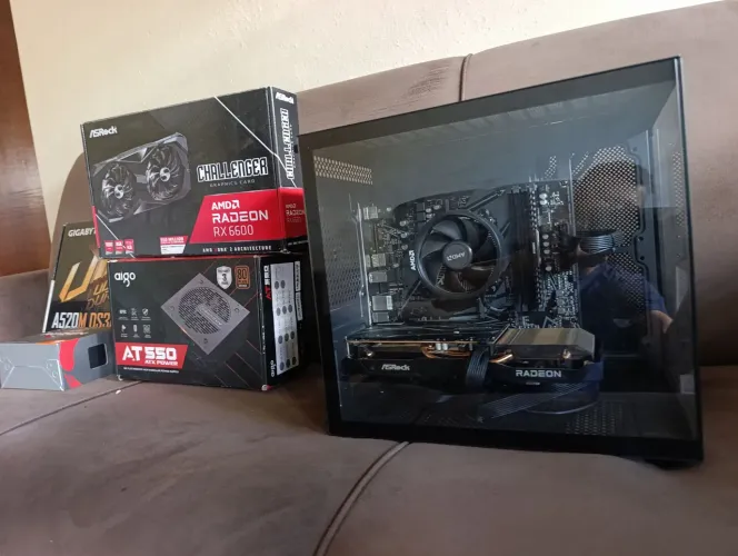 Pc Gamer Ryzen 5 + RX 6600
