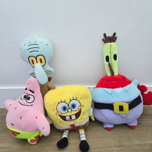 Coleção de Pelúcias Bob Esponja