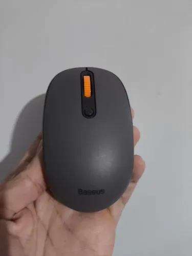 Mouse Baseus F01A Sem Fio Silencioso 2.4GHz Ergonômico Original