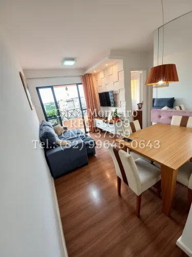 Imóvel para venda tem 51 m² Res. Allegro com 2 quartos em Tabuleiro do Martins - Maceió -
