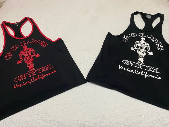 Camisetas Regatas Golds Gym original da Meca Venice Califórnia.