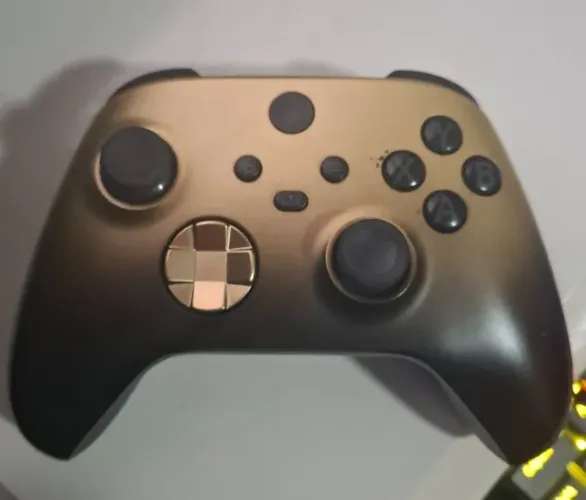 Controle Xbox Gold Shadow Original ? Edição Especial