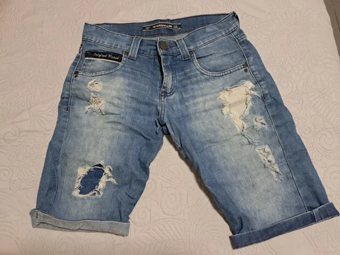 Bermuda jeans Damyller tamanho 38