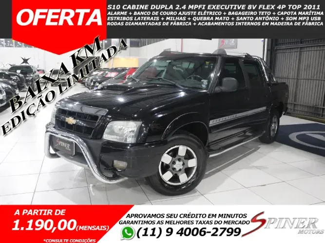 Chevrolet S10 P-up Executive 2.4 MPFI F.power CD 2011