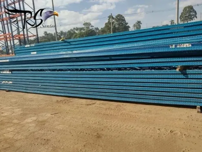 MONTANTE PARA PORTA PALLET FABRICANTE ÁGUIA (MODELO NOVO)