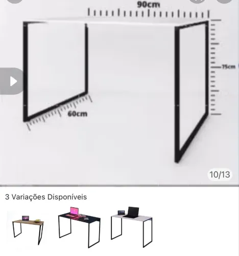 Mesa msf multiuso 90cm