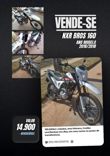 Vendo NXR BROS 160