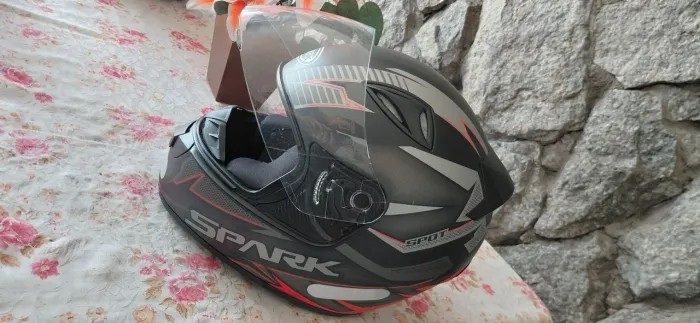 Capacete Novo, Spark Spot, Tamanho 56