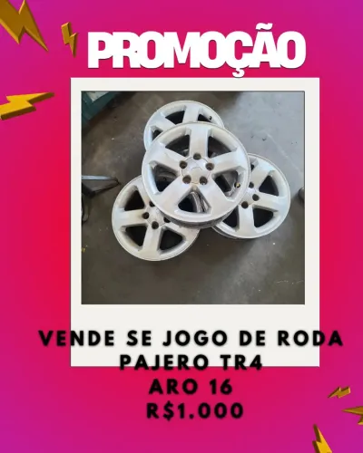 Vende se roda da TR4